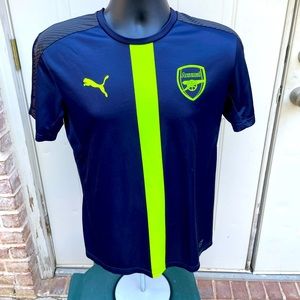 Puma, Arsenal, Dri-Fit, Short Sleeve, Size S